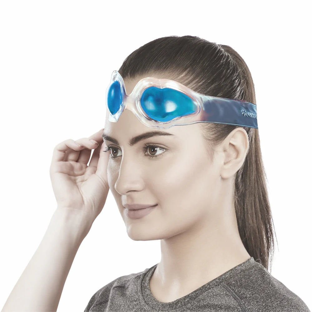 Vissco Cool Eyes (Gel), Eye Relaxing Mask For Puffy Tired Eyes, Dark Circles, Instant Pain Relief, Dry Eyes, Redness - Universal (Blue) Vissco Cool Eyes (Gel), Eye Relaxing Mask For Puffy Tired Eyes, Dark Circles, Instant Pain Relief, Dry Eyes, Redness - Universal (Blue)